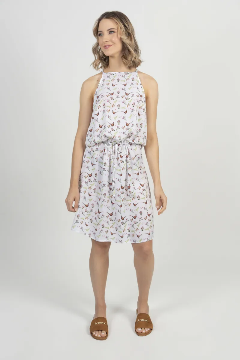 Hartwell Nalia Dress - Flowers and Pheasants